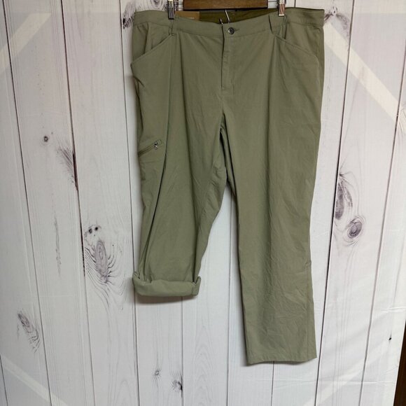 Patagonia Women’s Quandary Pants 22 Shale Tan Nylon Hiking NWT - Picture 6 of 16